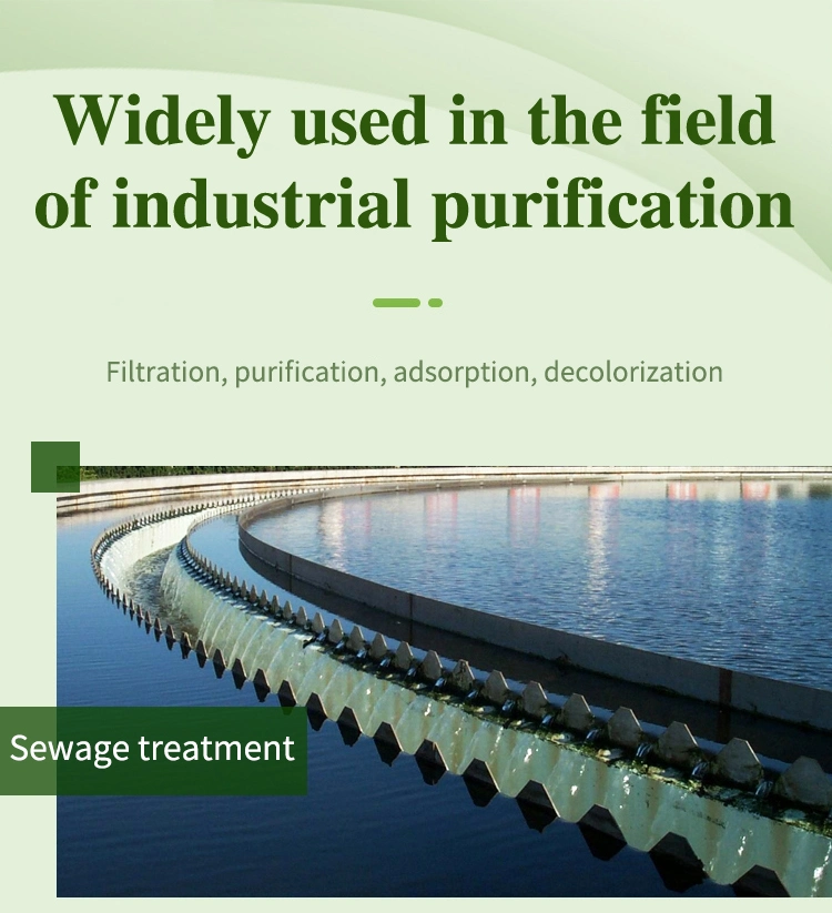 Efficient Coal Granular Activated Carbon for Treating Effluent Gases