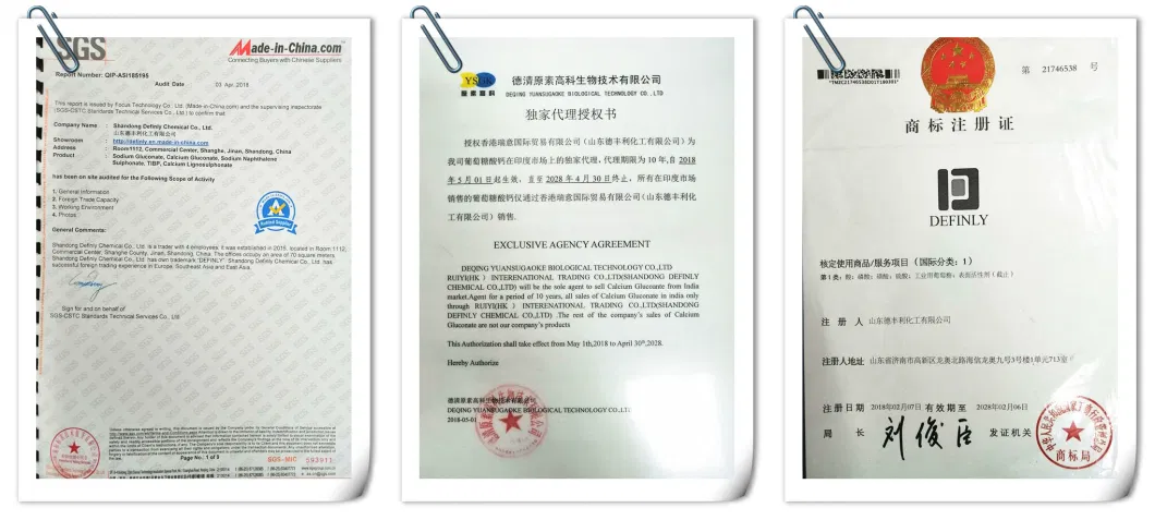 Factory Supply Glucono Delta Lactone (Gdl) Used as Food Additive