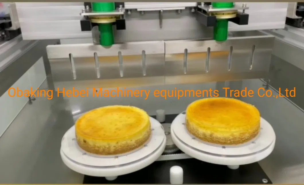 Large Capacity Industrial Cake Production Line Mousse Cake Making Machine Used Egg Breaker